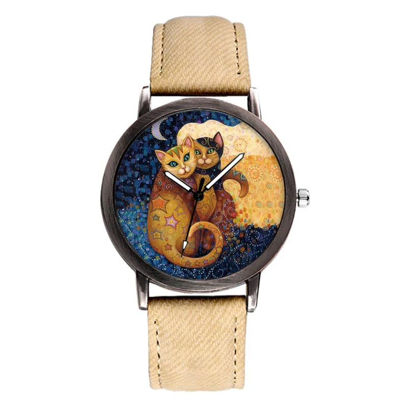 Mooie Casual Rose Gold Shell Noodle horloge. Een stijlvol en comfortabel horloge, perfect voor dagelijks gebruik en elke outfit.