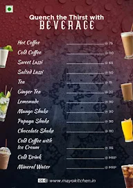 Mayo Cafe And Restaurant menu 6