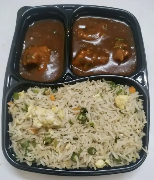 Egg Fried Rice With Chilli Chicken Combo