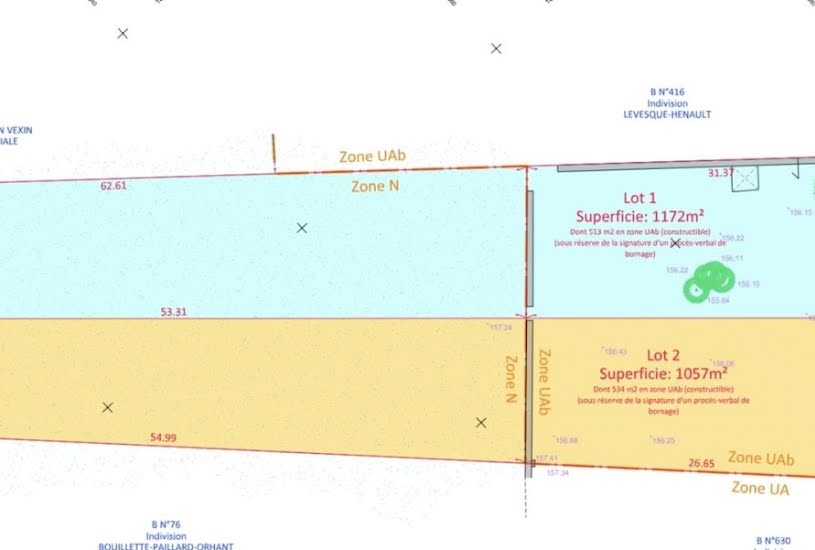  Vente Terrain à bâtir - à Cléry-en-Vexin (95420) 