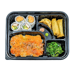 Smoked Salmon Bento Box