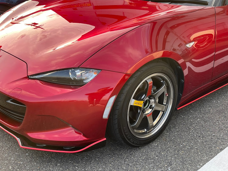 ロードスターの低そうで低くないほんのちょこっとだけ低く見える車・Club Shetrumble・洗車してヌルテカ✨・ランブル会琵琶湖ツーリング・食べ歩きに関するカスタム事例の投稿画像1枚目