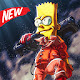 Bart Simpson Wallpaper HD Custom New Tab