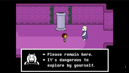 Waiting for Toriel for 10 minutes