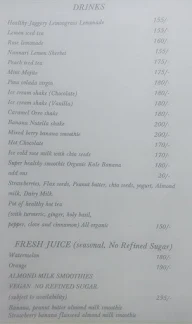 The English Tearoom menu 3