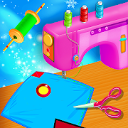 Little Kids Kite Tailor  Icon