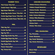 Sheb's Cafe menu 2