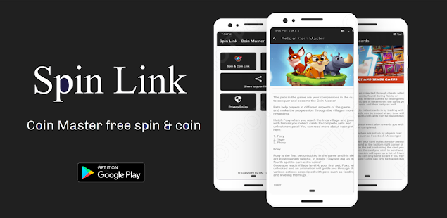 About: Coin Master Free Spins (Google Play version)