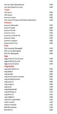 Food Inn Restaurant menu 8