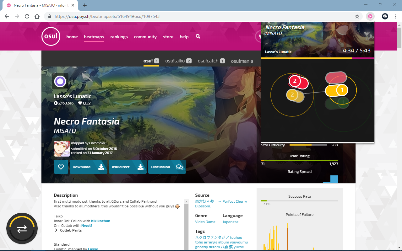 osu! preview Preview image 3