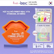 Mặt Nạ Dưỡng Môi Prreti Real Vita Hydrogel Lip Patch 30 Miếng