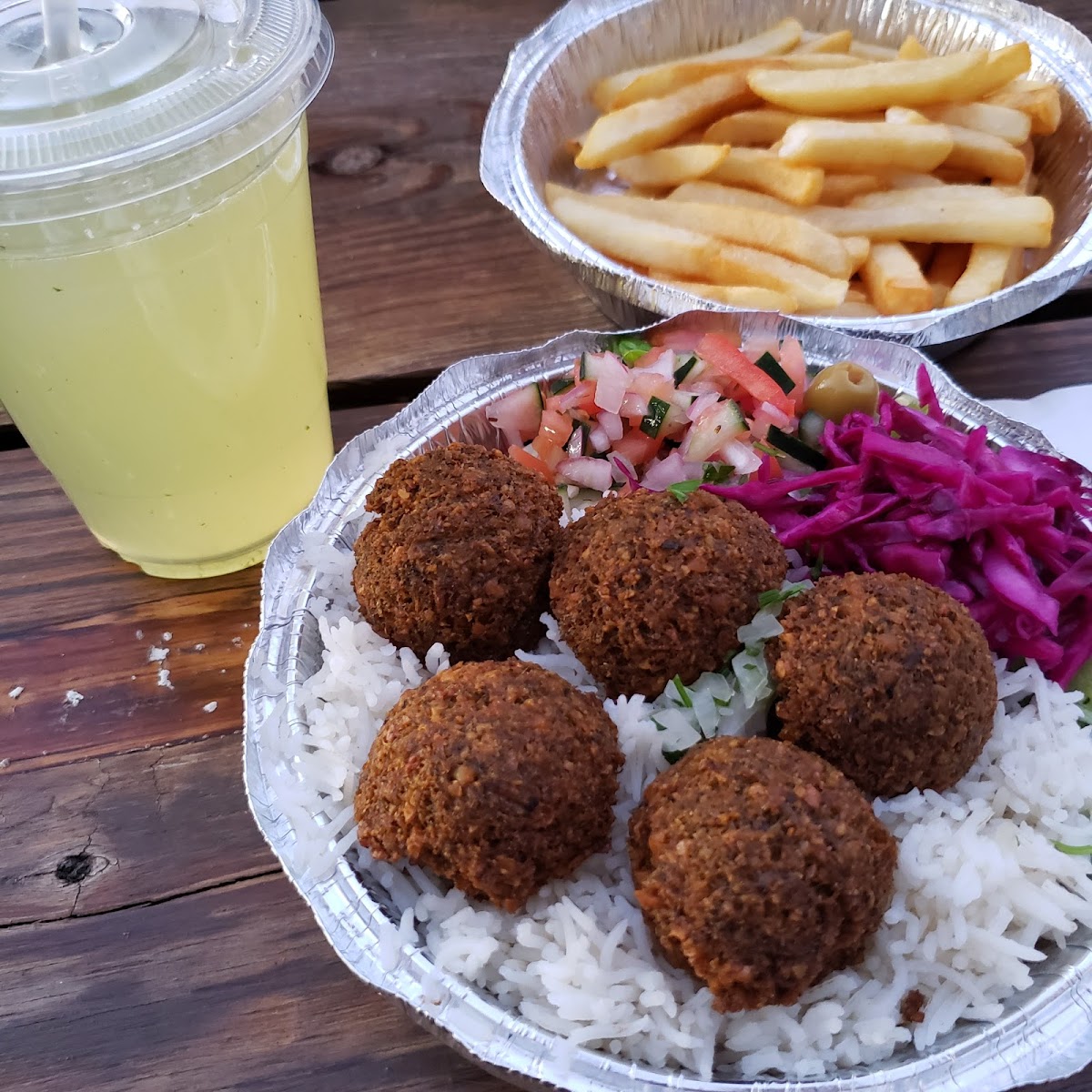 Gluten-Free Fries at Lentil Tree