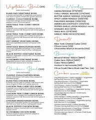 Hudson Chopsticks menu 3