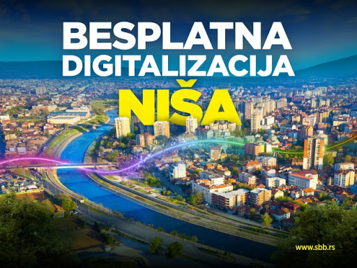 SBB nastavlja besplatnu digitalizaciju gradova u Srbiji