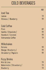 Chai Blends menu 2