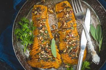 Hasselback Butternut Squash Recipe