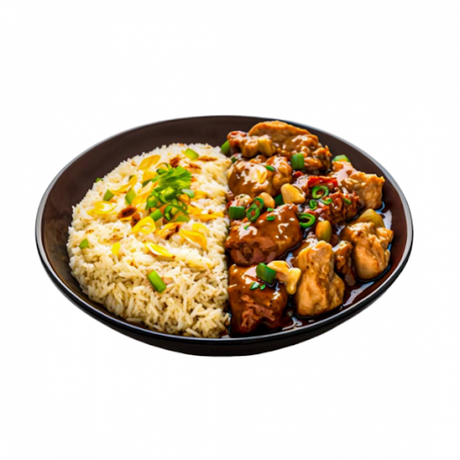 Chicken Munchurian Rice Bowl