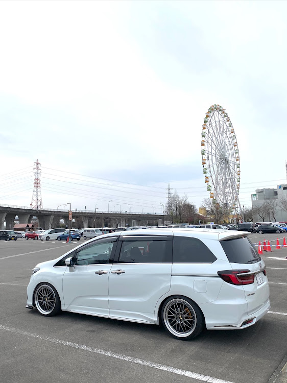 オデッセイのぼっちなのでベル君お供にドライブ・桜🌸とコラボ・金曜日のお千代保はほとんどの店がお休み😓・今週来週は土日出勤😭に関するカスタム事例の投稿画像5枚目