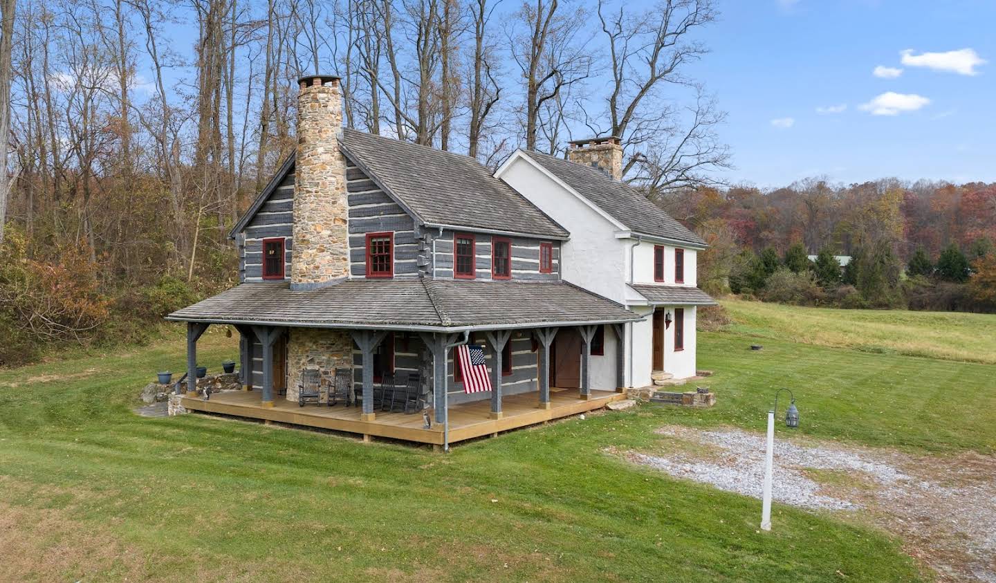 Corps de ferme avec jardin Coatesville