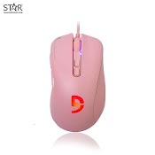 [Mã 99Elha Giảm 7% Đơn 300K] Chuột Fuhlen G90 Pink Rgb Optical Gaming (Hồng)