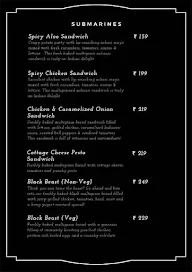 Bombay Sandwich Company menu 3