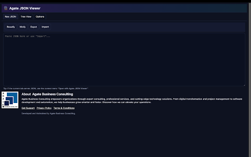 Agate JSON Viewer screenshot 1