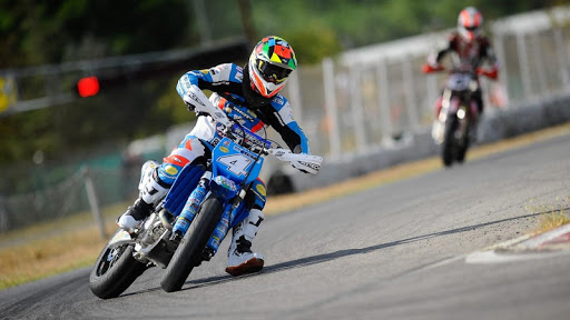Cool Supermoto Racing Wallpaper