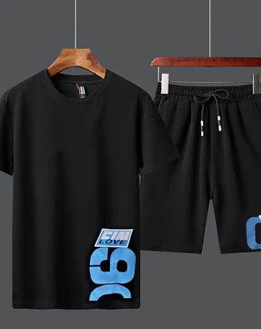 Printed Short-Sleeved Shirt Five-Po - 3