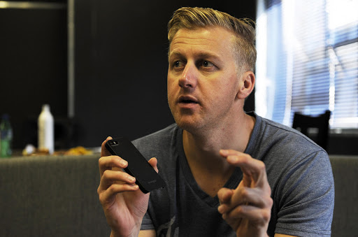 RIVONIA, SOUTH AFRICA - MAY 1: Gareth Cliff talks about his new show on GliffCentral on May 1, 2014 at their new studios in Rivonia, South Africa. An Internet radio station, listeners can tune in online, via wechat, or by watching on Comedy Central on DSTV. Cliff is aiming to innovate the face of radio and is holding auditions to find new and fresh talent. (Photo by Gallo Images / Foto24/ Felix Dlangamandla)