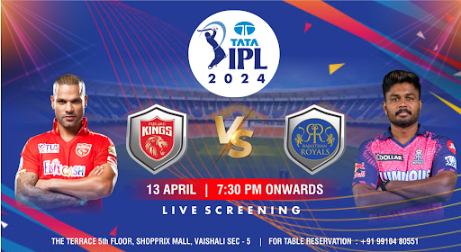 PBKS vs RR: TATA IPL 2024 Punjab Kings vs Rajasthan Royals (Screening)