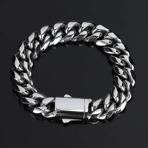 Title 3, Mens European and American Spring Buckle Stain...