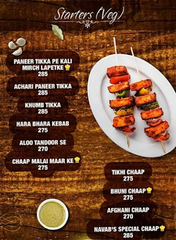 Hi5Th Zabardast Indian Kitchen menu 