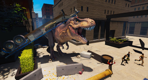 Screenshot T-rex Simulator Dinosaur Games