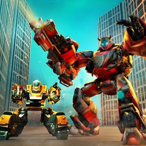 Download Futuristic Robot Transformation Hero War For PC Windows and Mac