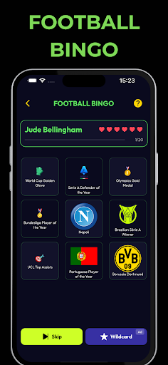 Screenshot Football Bingo - Footy Games