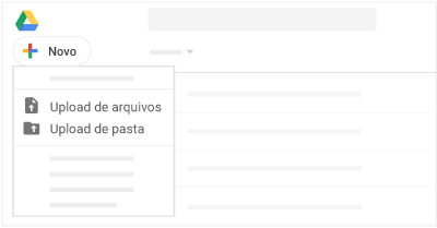 Fazer o upload de arquivos para o Drive