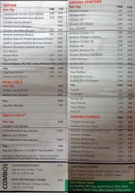 Biryani Chronicles menu 2