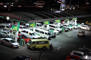 Motorists line up for fuel at fuel stations in  Empire Road, Parktown. 