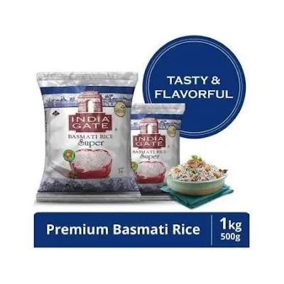 India Gate Super Basmati - 1.500 gm