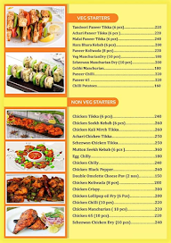 Aai's Kitchen menu 1