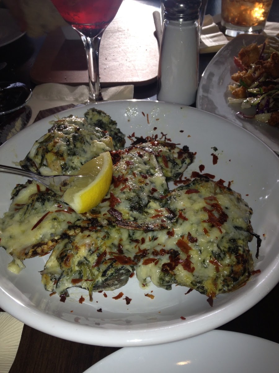 Oysters Rockefeller