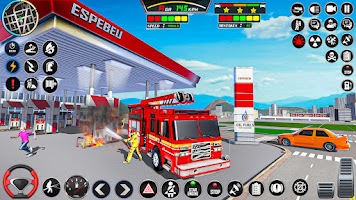 Firefighter: FireTruck Games Screenshot