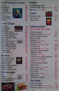 Dreamland Food Corner menu 3