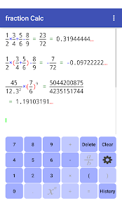 分数電卓(Fraction Calculator)(圖2)-速報App