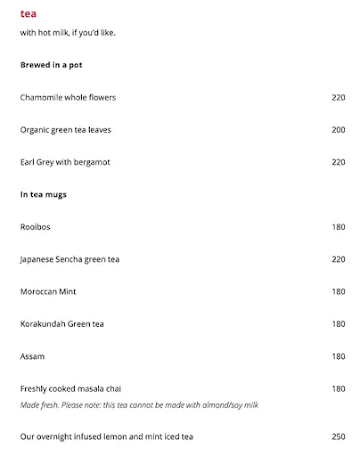 Knead By Moshe Shek menu 