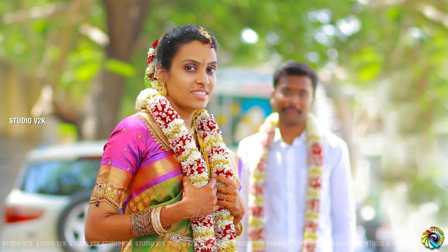 Wedding photographer Vasanth Kumar (studiov2k). Photo of 2 June 2021