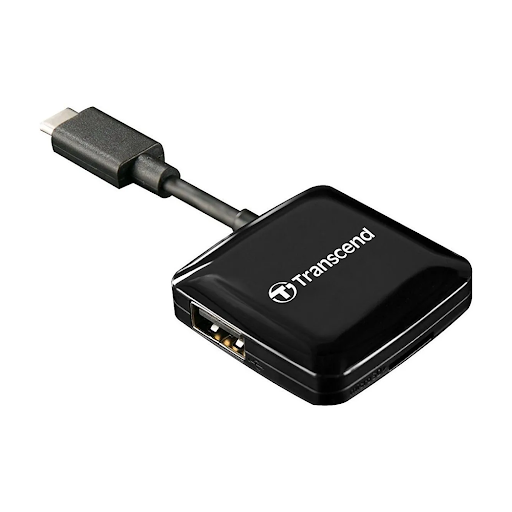 Đầu đọc thẻ nhớ Transcend USB Type-C OTG TS-RDC3K