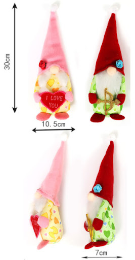 Title 1, Love Arrow Rudolf Festival Gift Decoration, per...