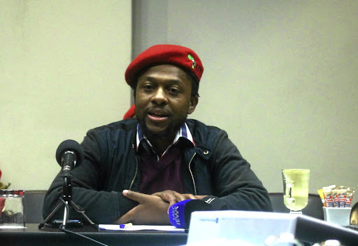 EFF spokesperson Mbuyiseni Ndlozi