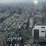 the view from my hotel room at 85 Sky Tower in Kaohsiung, Taiwan 